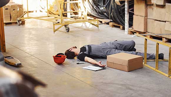 slip-trip-tile Accidents Caused by Co-Workers